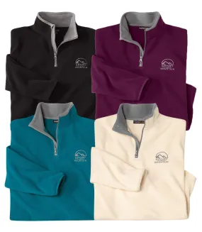 4er-Set Microfleece-Pullover Sport Mountain