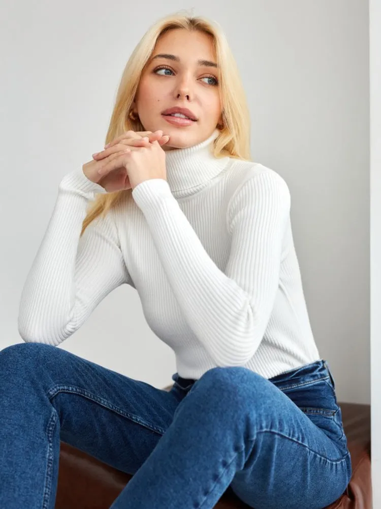 Heidi Mode | Sophistizierter Winter Rollkragen Pullover