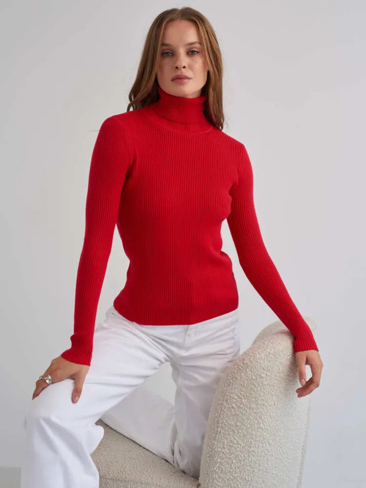 Heidi Mode | Sophistizierter Winter Rollkragen Pullover