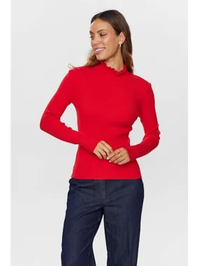Pullover in Rot