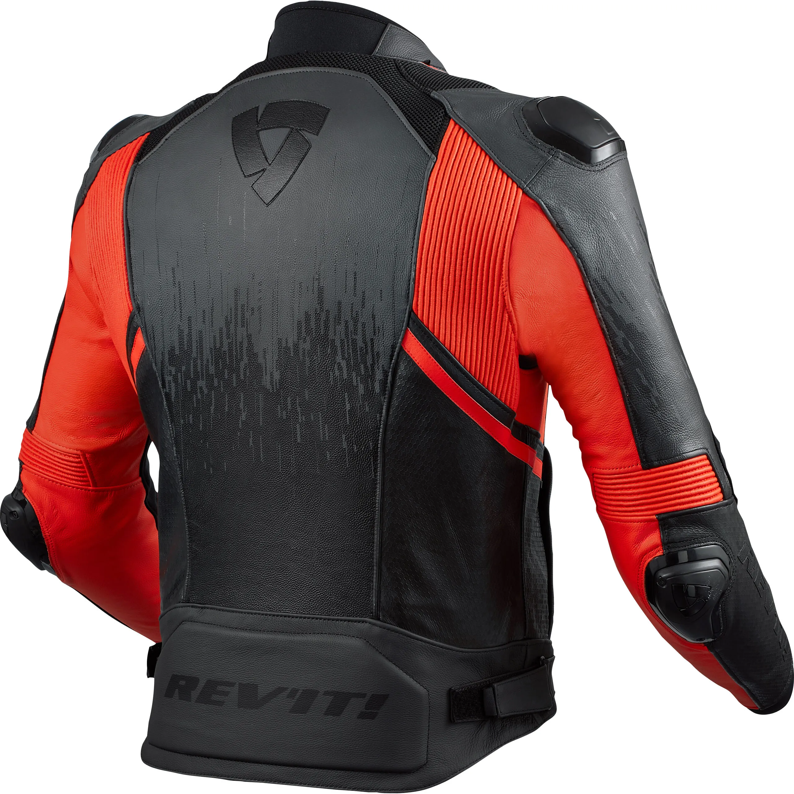 REV'IT! Quantum 2 Lederjacke Rot